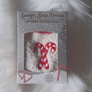 New- Lavender Infused Cozy Socks